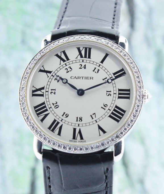 (image for) A Cartier 18K White Gold Ronde Louis Cartier / WR000551